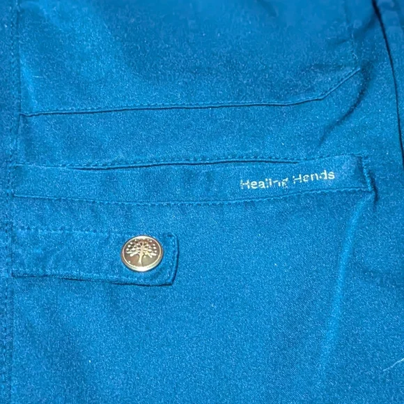 Healing Hands Navy Scrub Set - Picture 13 of 14